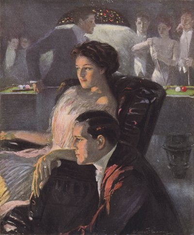 De enige twee op het huisfeest door Clarence F. Underwood