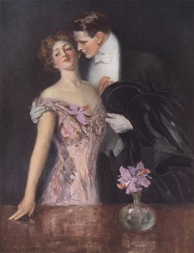 De verzender van de orchideeën door Clarence F. Underwood
