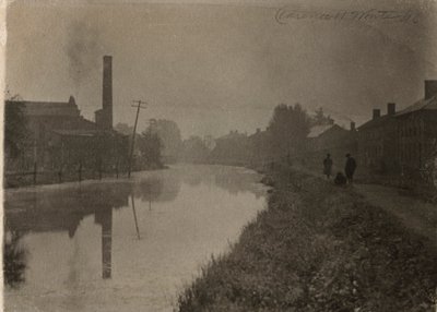 Langs het oude kanaal, 1896 door Clarence H. White