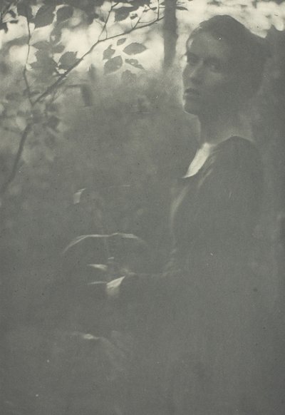 Bosrand door Clarence H White