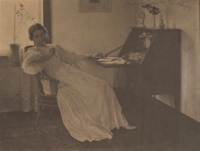 Wat Zal Ik Zeggen, 1896 door Clarence H. White