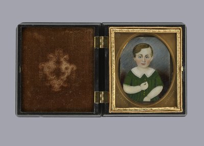 Portret van een kind door Clarissa Peters