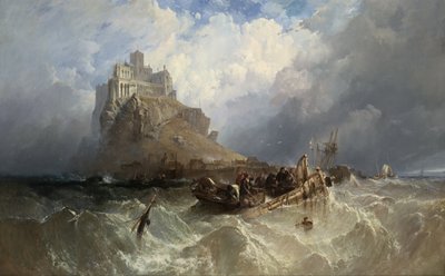 Mount St Michael, Cornwall door Clarkson Frederick Stanfield