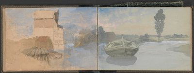 Isle of Wight en Kent Schetsboek door Clarkson Stanfield