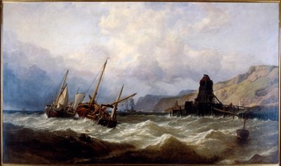 Oxwich Bay, Zuid-Wales door Clarkson Stanfield
