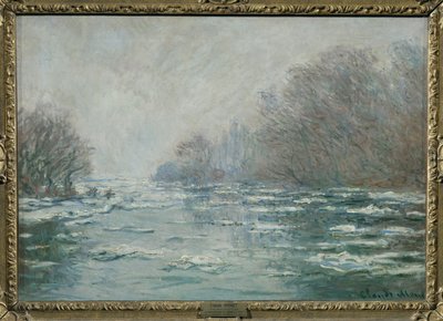 Het debacle bij Vetheuil ... door Claude (follower of) Monet