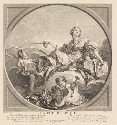 De Epische Poëzie door Claude Agustin Duflos