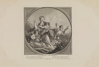 De satirische poëzie door Claude Agustin Duflos
