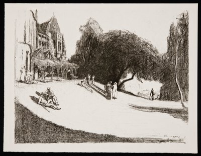 Herstel in Engeland, 1917 door Claude Allin Shepperson