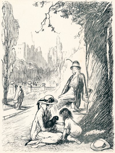 In Kensington Gardens - Fase zes door Claude Allin Shepperson