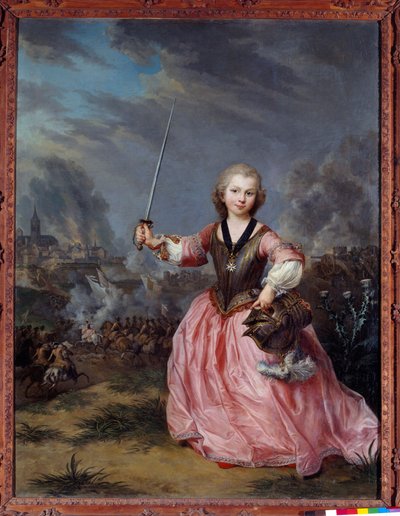 Portret van Pierre Claude Secret de Gueidan als ridder van Malta door Claude Arnulphy