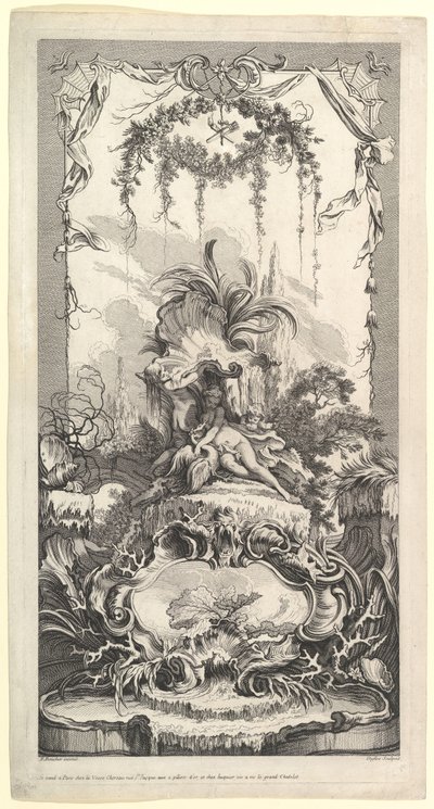 Leda en de Zwaan door Claude Augustin Duflos