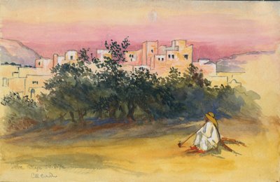 Jeba Dorp, 1872 door Claude Conder