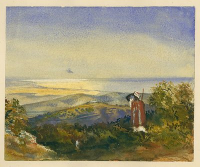 De Mahrakah, Carmel door Claude Conder