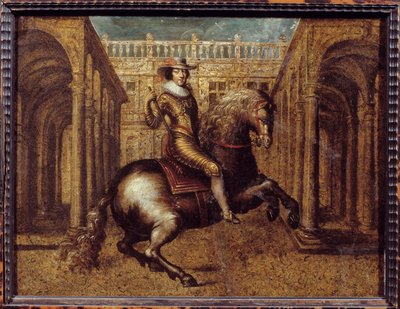 Ruiterportret van Gaston d