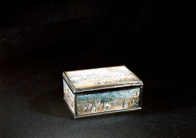 Lodewijk XVI en zijn familie arriveren in Parijs op 6 oktober 1789 door Claude Edme Charles de Lioux de Savignac