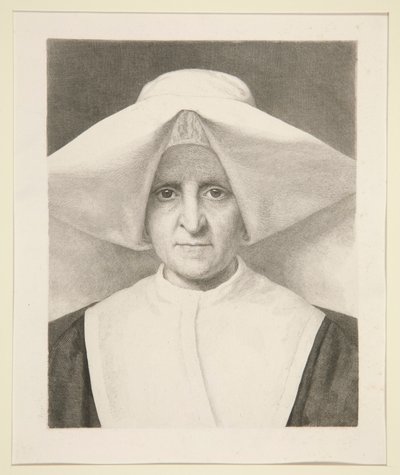 La Soeur Rosalie (Jeanne-Marie Rendu) door Claude Ferdinand Gaillard