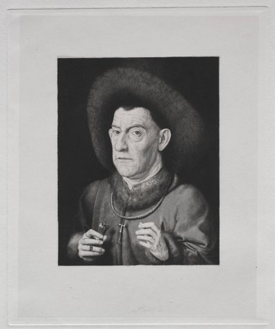 Man met een Anjer door Claude Ferdinand Gaillard