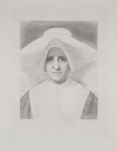 Zuster Rosalie, vooraanzicht door Claude Ferdinand Gaillard