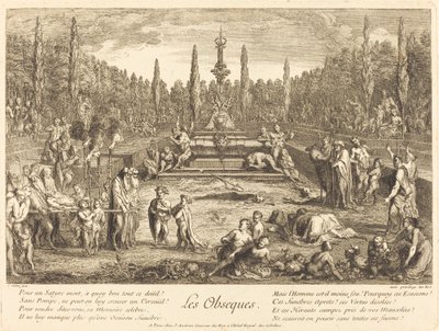 De uitvaart (Les Obseques) door Claude Gillot