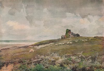 Een oude ruïne in Suffolk, ca. 1915 door Claude Hayes