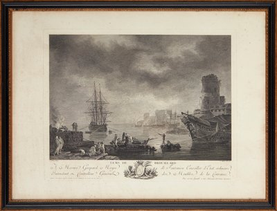 Franse stalen gravures door Claude Joseph (after) Vernet