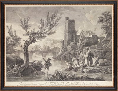 Franse stalen gravures door Claude Joseph (after) Vernet