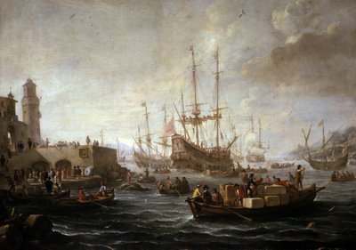Zeegezicht door Claude Joseph Vernet