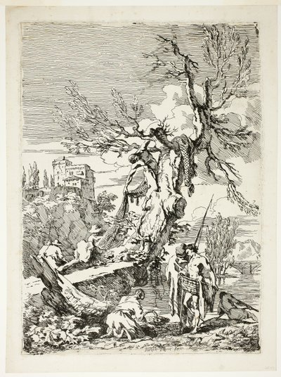 De terugkeer van vissen door Claude Joseph Vernet