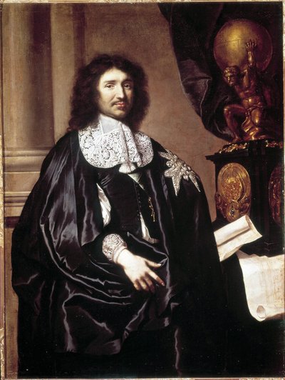 Jean Baptiste (Jean-Baptiste) Colbert (1619-1683), Franse staatsman. door Claude Lefebvre
