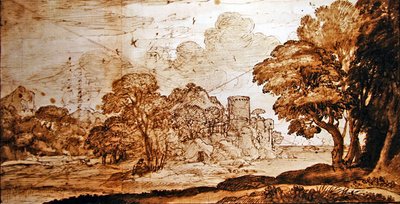 Betoverd kasteel door Claude Lorrain