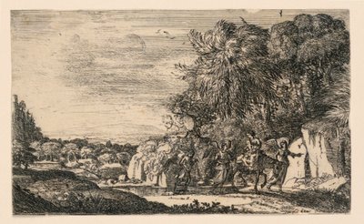 Vlucht naar Egypte door Claude Lorrain