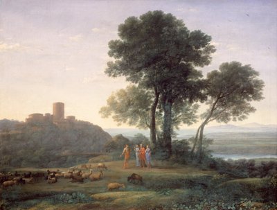 Jacob met Laban en zijn Dochters door Claude Lorrain