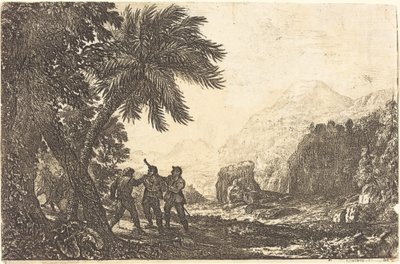 Landschap met Bandieten door Claude Lorrain