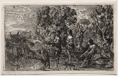 De Oversteek van de Voorde door Claude Lorrain