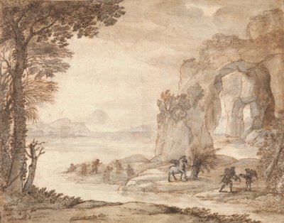 Perseus en de Oorsprong van Koraal door Claude Lorrain