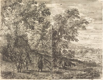 Herder met Geiten door Claude Lorrain