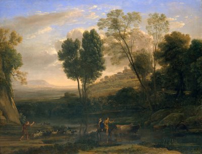 Zonsopgang door Claude Lorrain