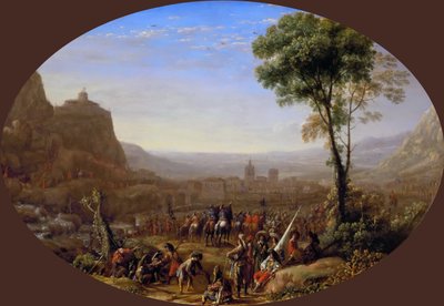 De Pas van Susa Ingenomen door Lodewijk XIII in 1629, ca. 1631 door Claude Lorrain
