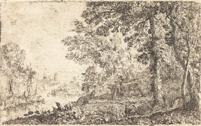 De Visie door Claude Lorrain