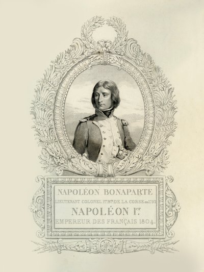 Napoléon Bonaparte door Claude Marie François Dien