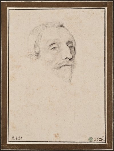 Kardinaal Richelieu door Claude Mellan
