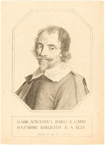 Gabriel Naudé door Claude Mellan