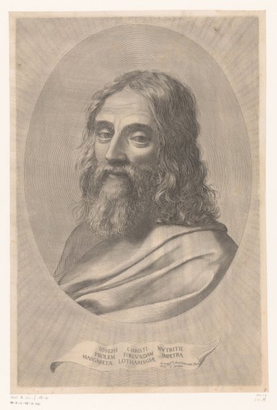 Sint-Jozef door Claude Mellan