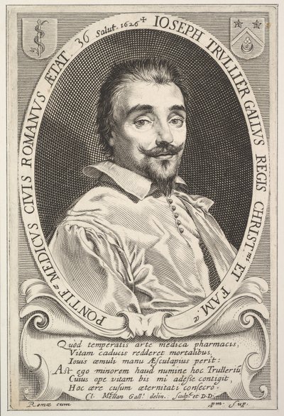Joseph Trullier door Claude Mellan