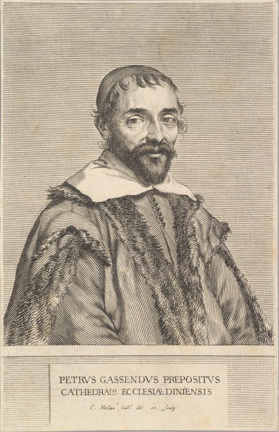 Pierre Gassendi, ca. 1637 of 1638 door Claude Mellan