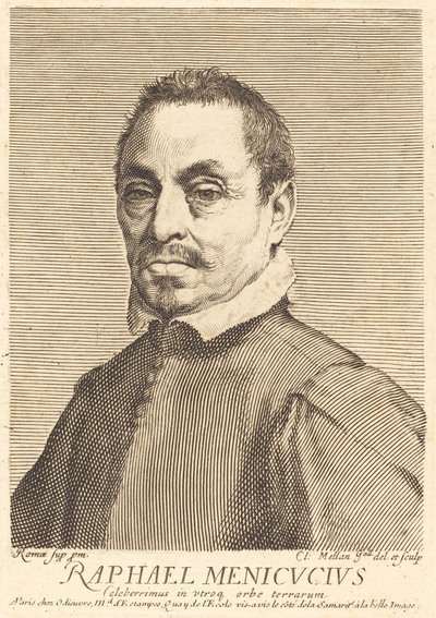 Raffaello Menicucci door Claude Mellan