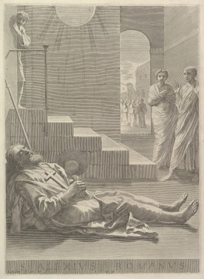 St. Alexis door Claude Mellan