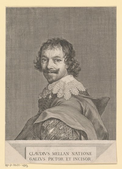 Zelfportret door Claude Mellan