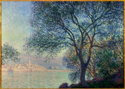 Antibes, zicht op de Salis door Claude Monet
